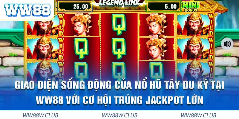Nổ hũ Tây Du Ký WW8 giao diện hấp dẫn xứng đáng trải nghiệm